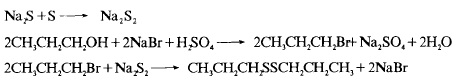合成丙基二硫的反应原理